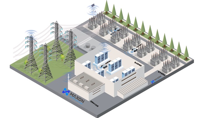 能源電力無(wú)線解決方案架構(gòu)示意